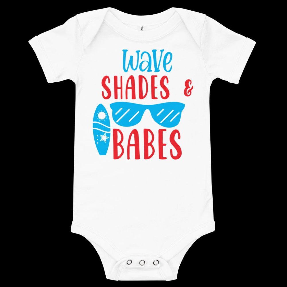 White Baby Onezie - Shades